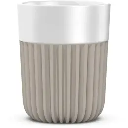 Sengetti Ribbed Coffee Mug White-Stone